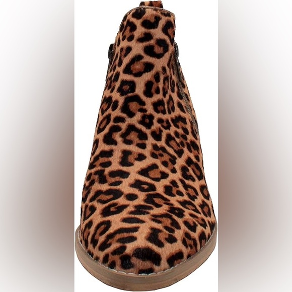Volatile | Women's Bootie Ankle Boot, Tan Leopard, Size 9 - Picture 2 of 7